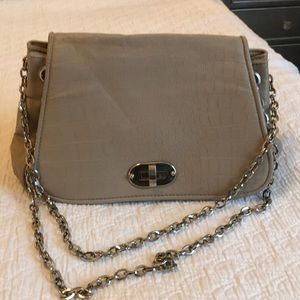 Light tan Chicos hand bag